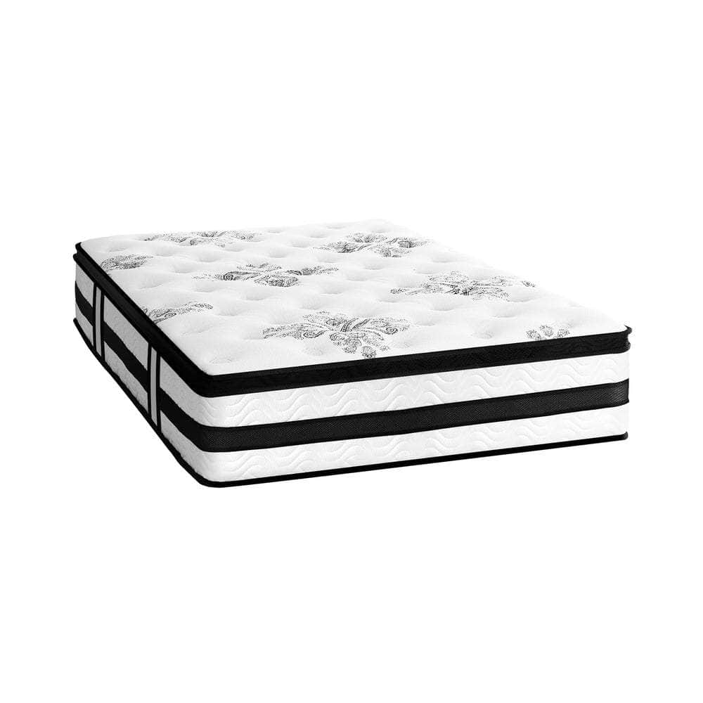 Simple Deals Presents Mattress Cool Gel Bed Medium Firm Mattress Pocket Spring 34cm Thickness