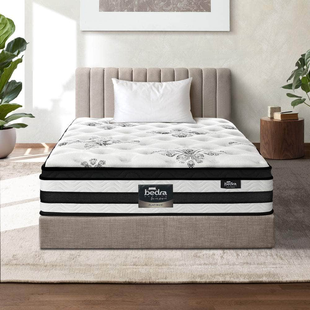 Simple Deals Presents Mattress Cool Gel Bed Medium Firm Mattress Pocket Spring 34cm Thickness