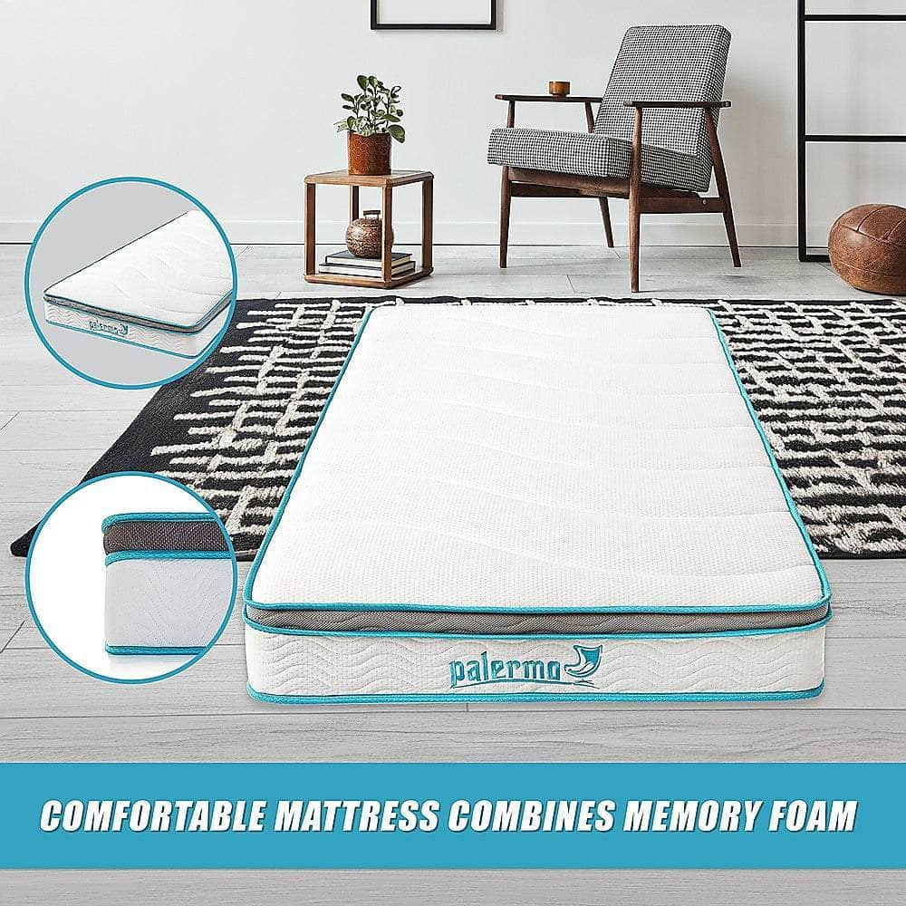 Single 20Cm Memory Foam And Innerspring Hybrid Mattress