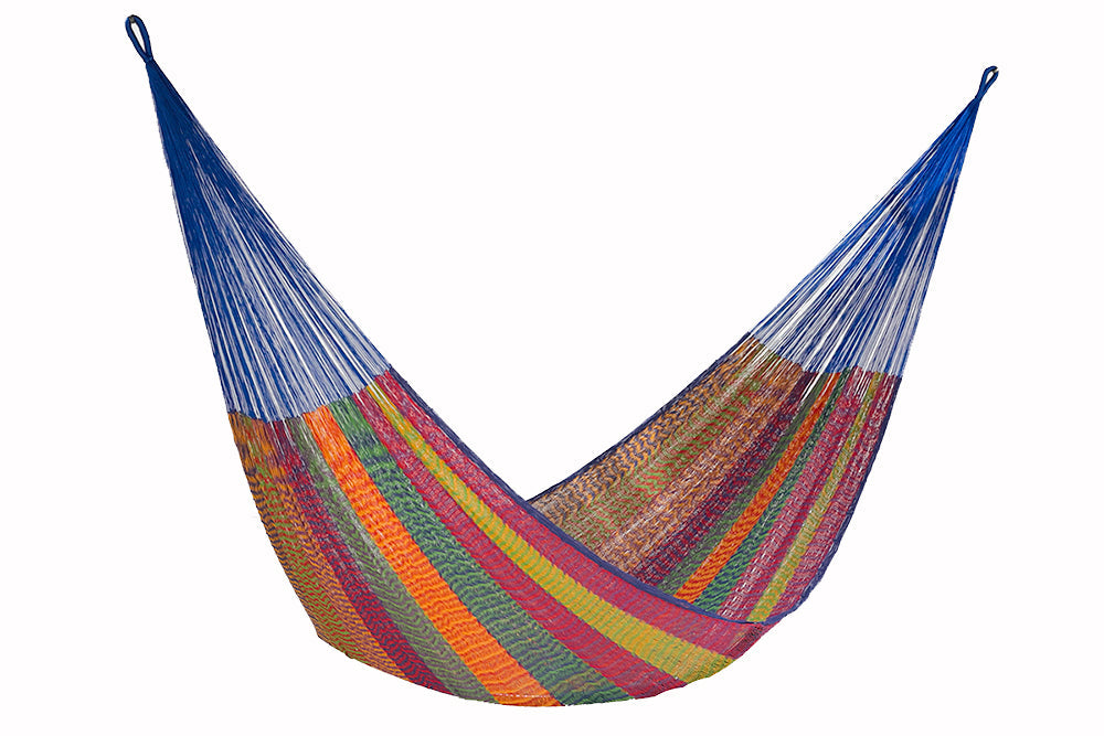 Single Size Cotton Mexican Hammock In Mexicana