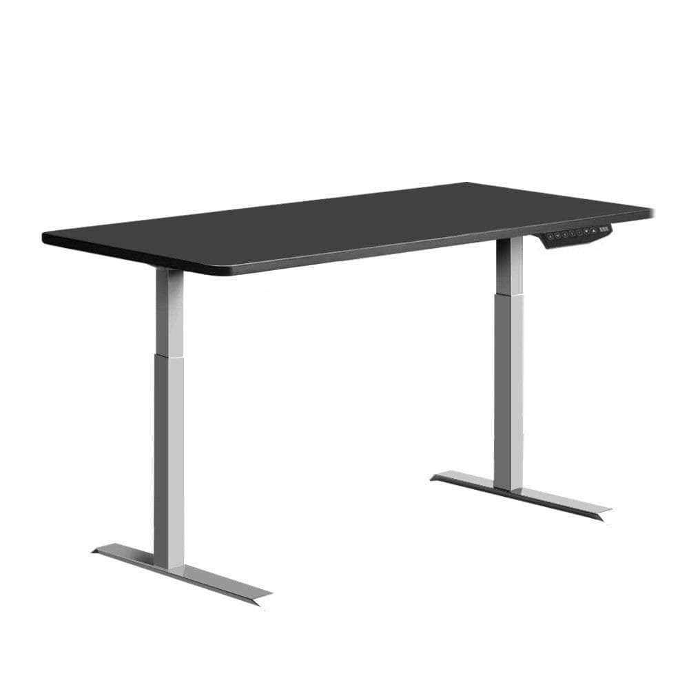 Sit Stand Desk Standing Desks Motorised Electric Home Office Laptop Computer Dual Motor 120cm