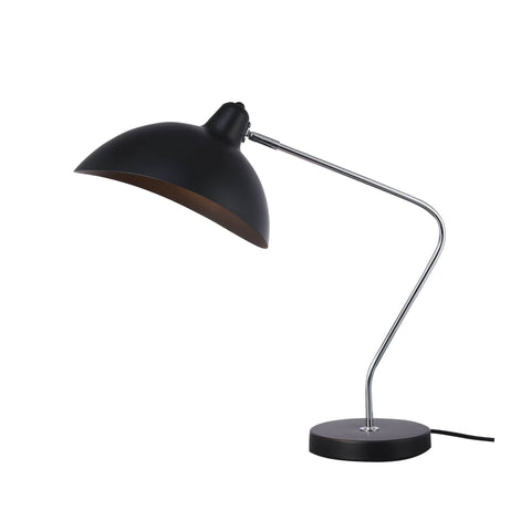 Sleek Abby Table Lamp - Black