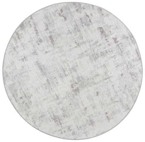 Sleek Alfred Ivory Round Rug - 160x160