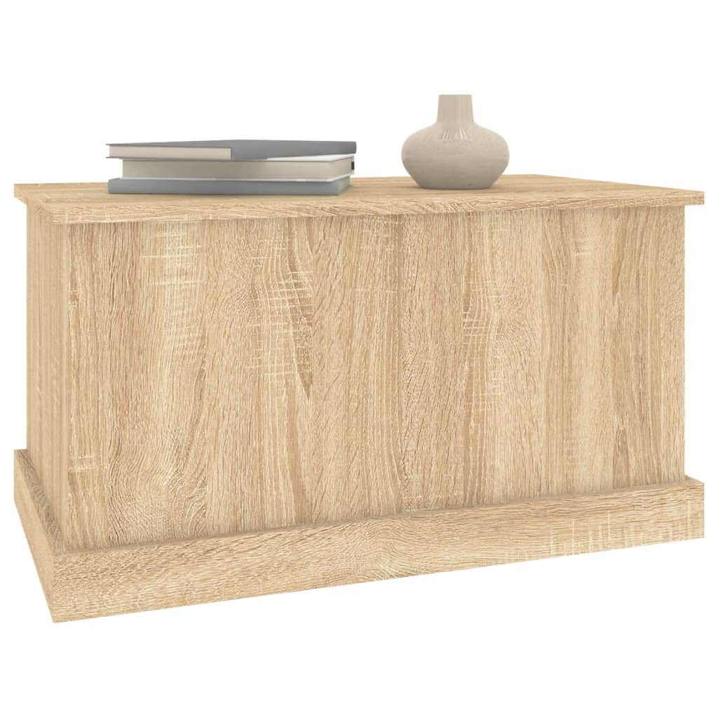 Sleek and Stylish: Engineered Wood Storage Box in White Finish