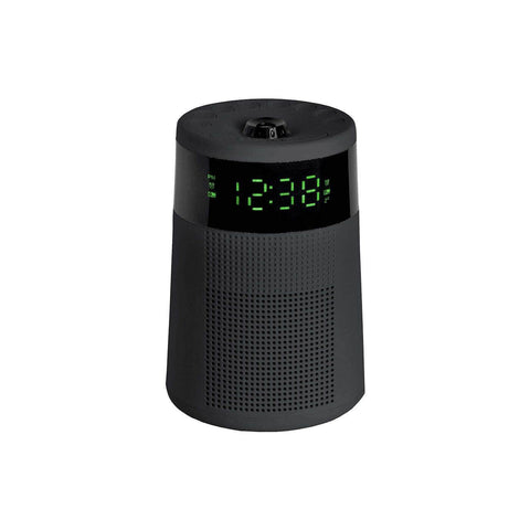 Sleek Projector Alarm Clock & Radio - Projects The Time Onto The Ceiling