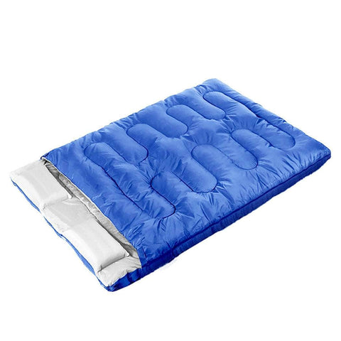 Sleeping Bag Double Bags Outdoor Navy blue