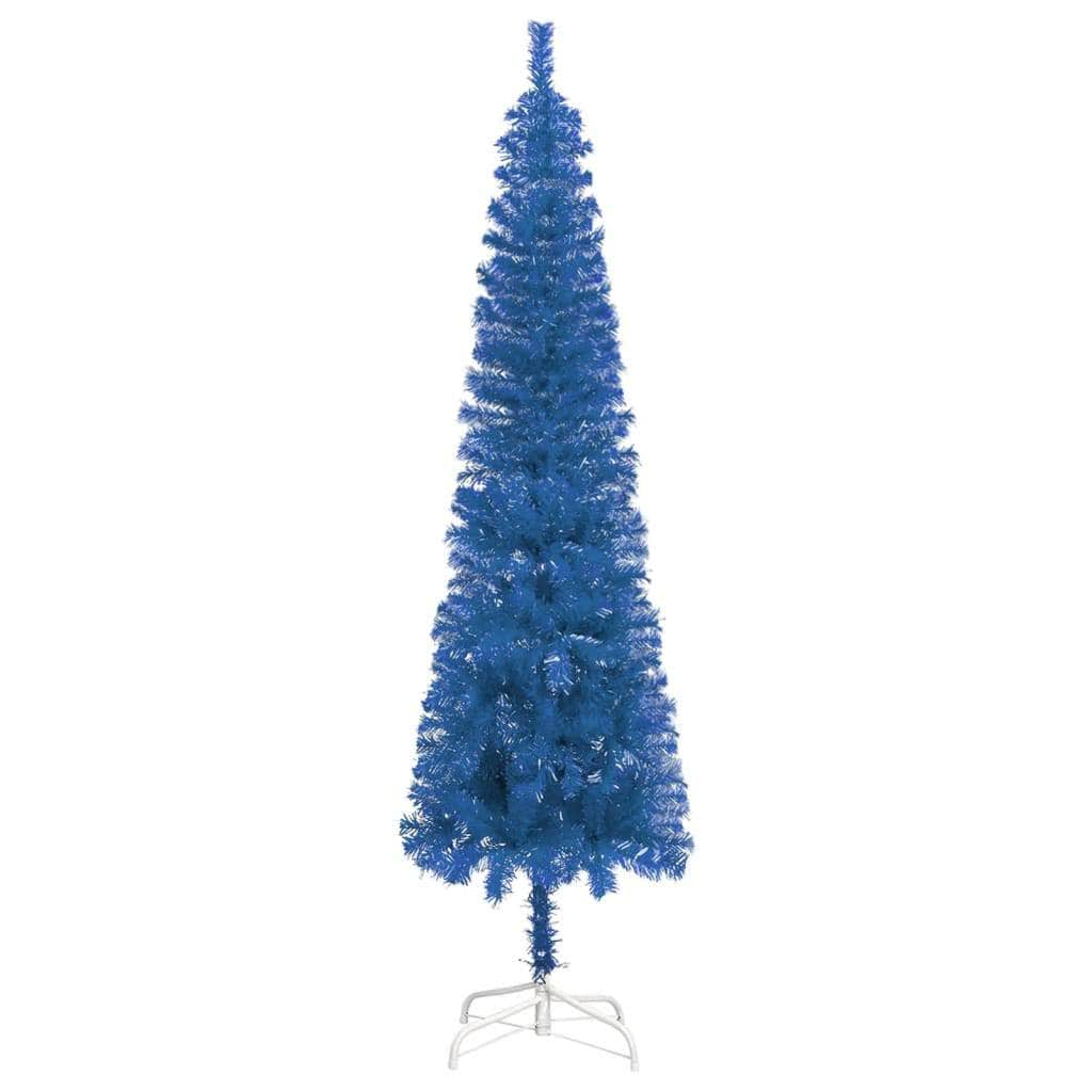 Slim Christmas Tree Blue 240 cm