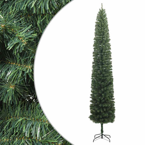 Slim Christmas Tree with Stand PVC