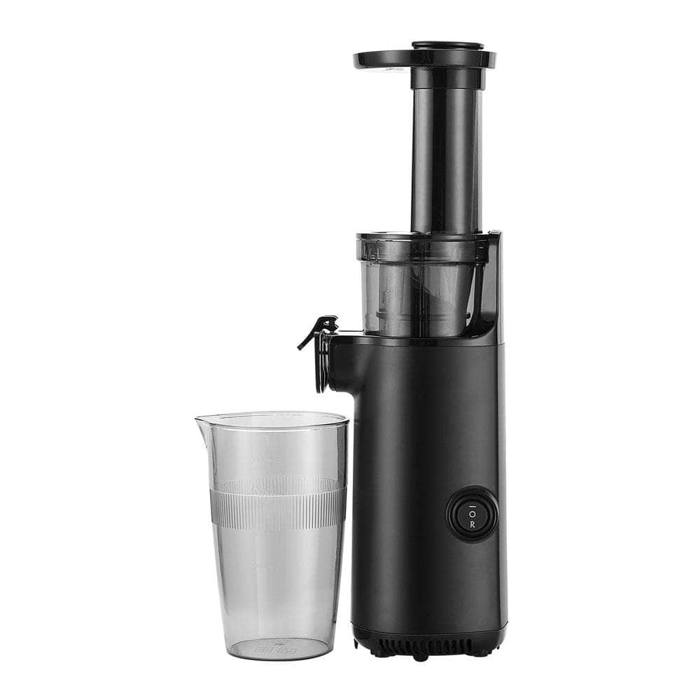 Slow Juicer Cold Press Fruit Juice Extractor 130W Black