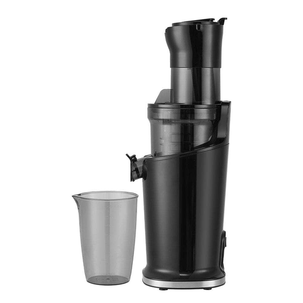 Slow Juicer Cold Press Fruit Juice Extractor 200W Black