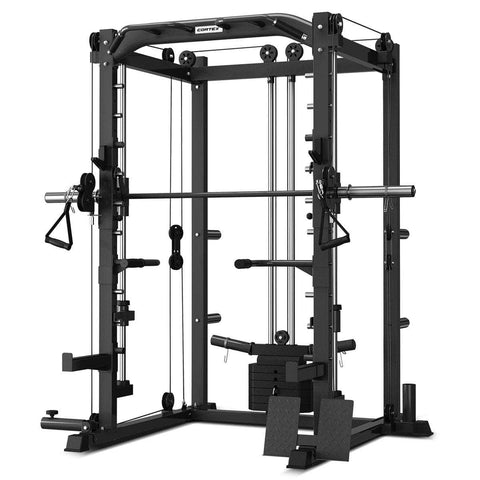 SM-20 6-in-1 Power Rack with Smith & Cable Machine