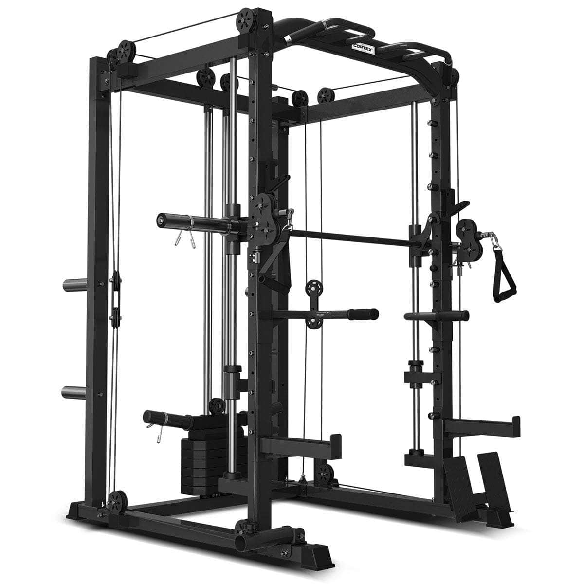 SM-20 6-in-1 Power Rack with Smith & Cable Machine