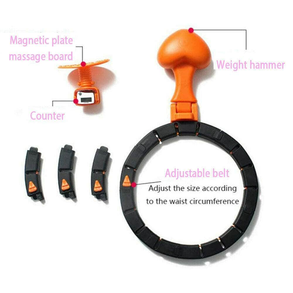 Smart Auto-Spinning Hula Hoop Weight Loss Exercise Lcd Au