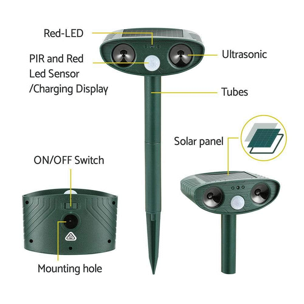 Snake Repeller Ultrasonic Battery USB Powered