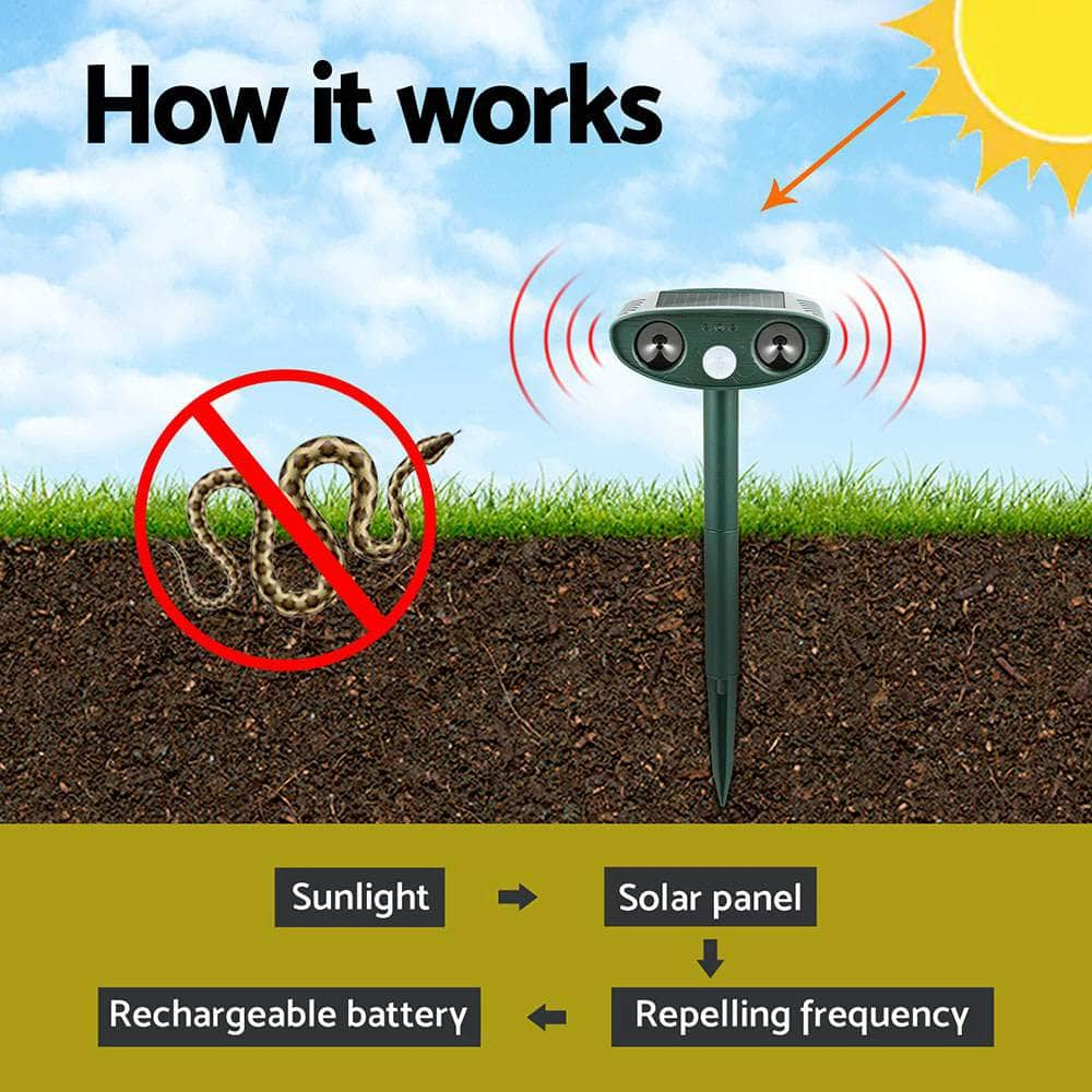 Snake Repeller Ultrasonic Battery USB Powered