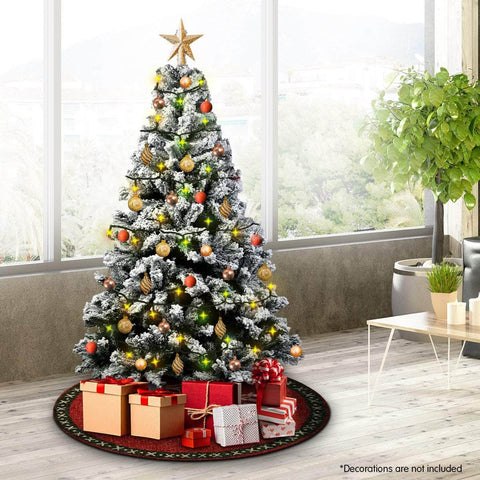 Snow-Tipped Snowflocked Artificial Christmas Tree 1.8m - 850 Tips