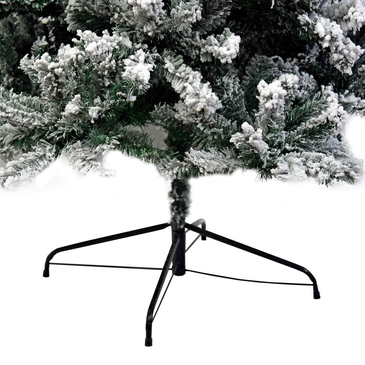 Snow-Tipped Snowflocked Artificial Christmas Tree 1.8m - 850 Tips