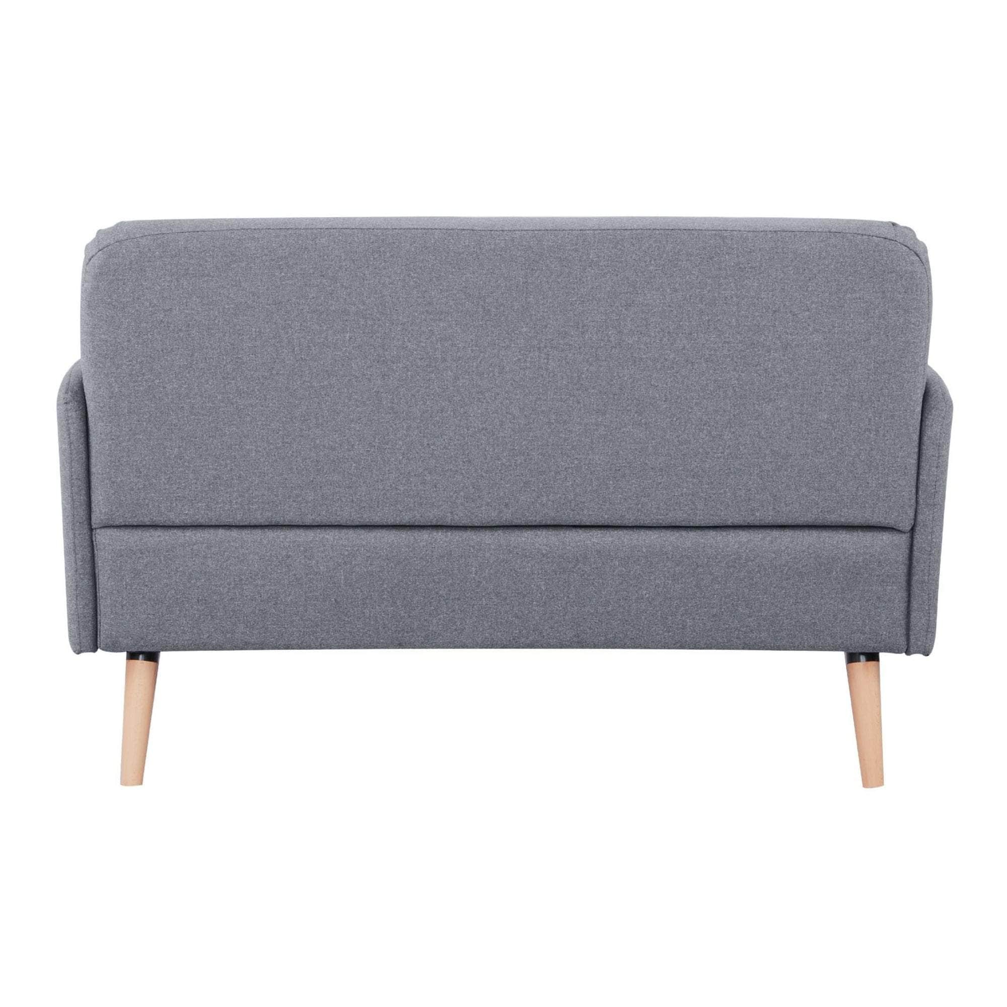 Sofa Bed Fabric Uplholstered Lounge Couch - Grey