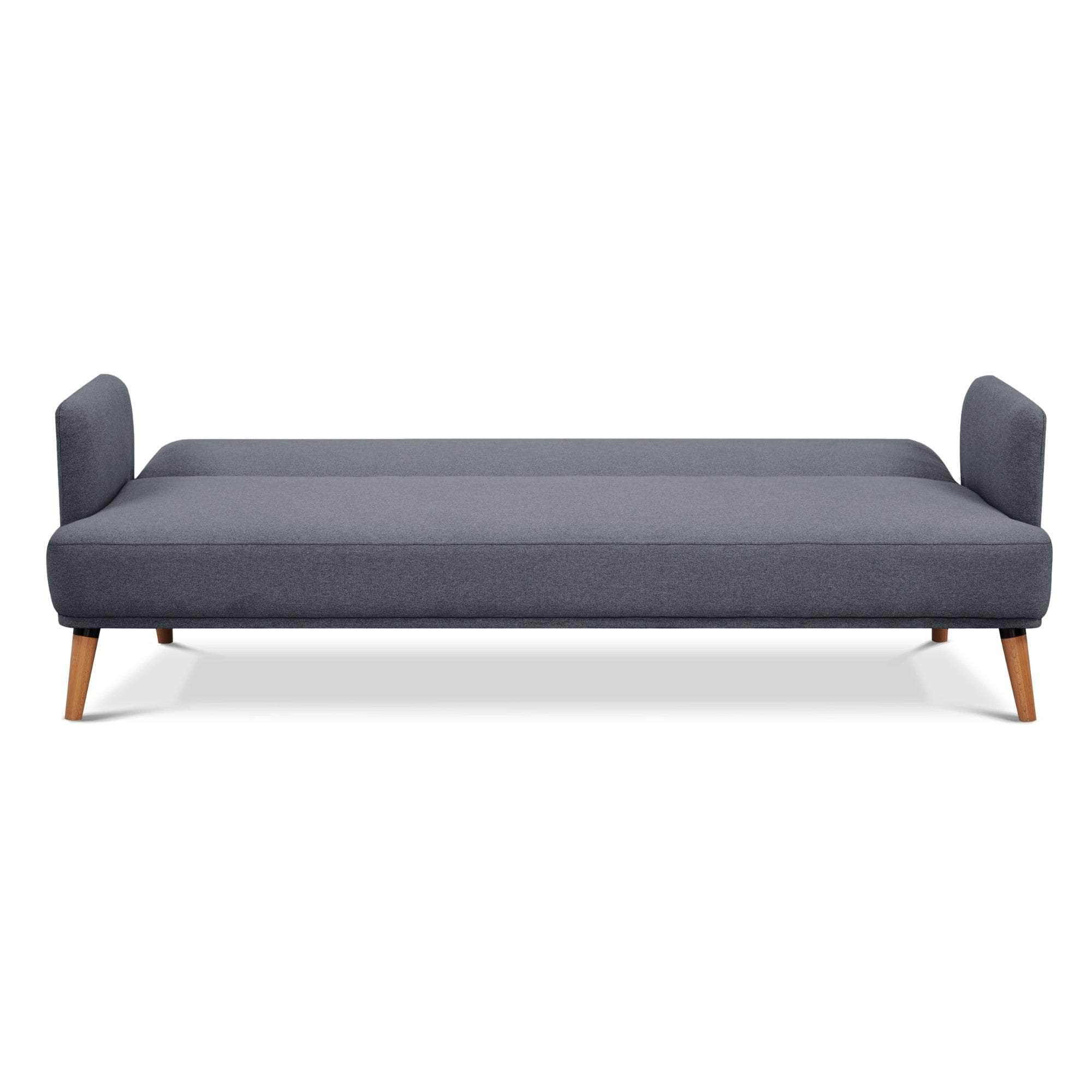 Sofa Bed Fabric Uplholstered Lounge Couch - Grey