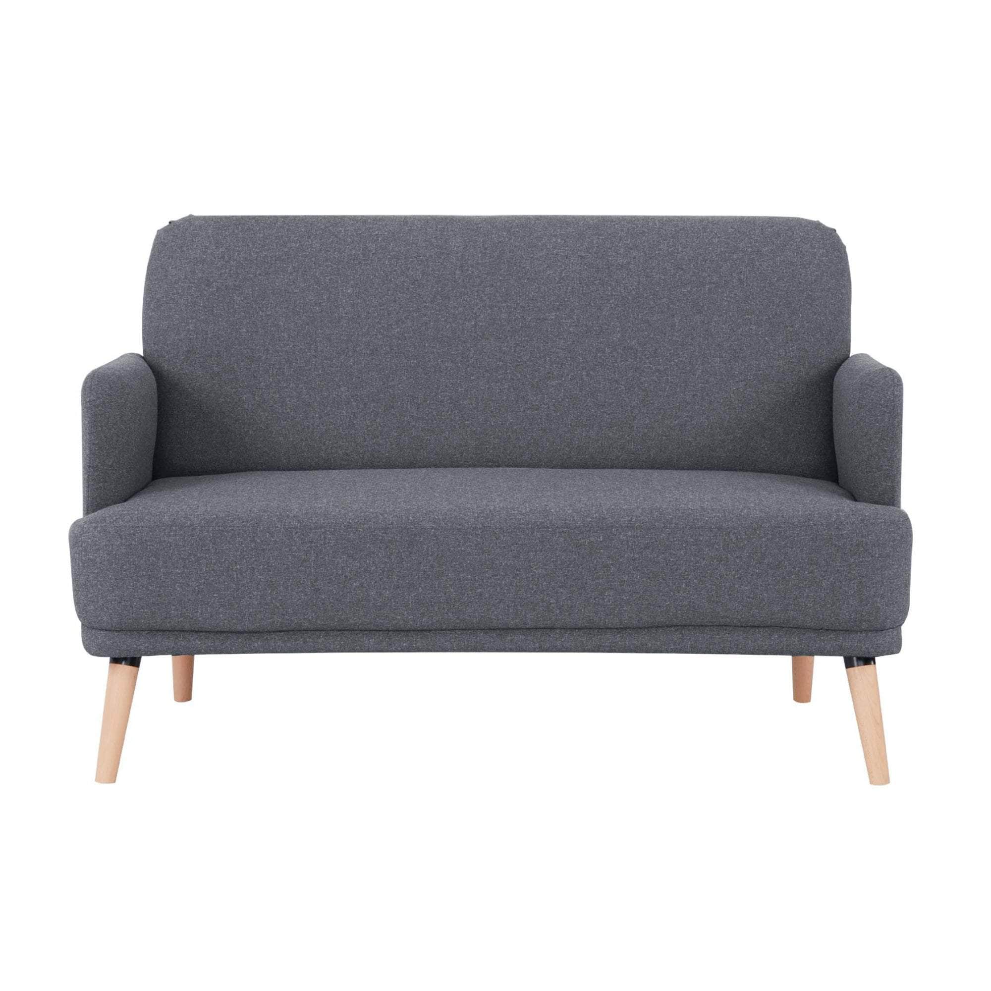 Sofa Bed Fabric Uplholstered Lounge Couch - Grey