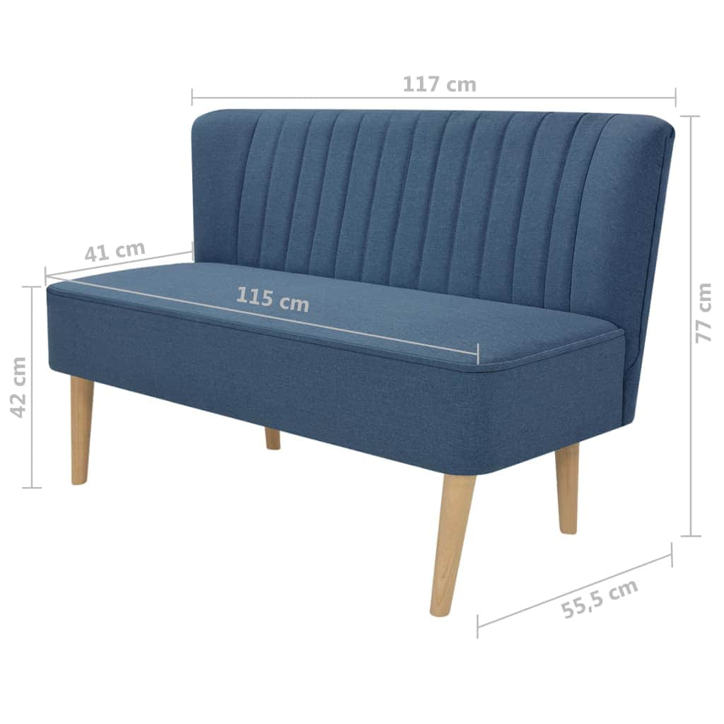 Sofa Fabric  Blue