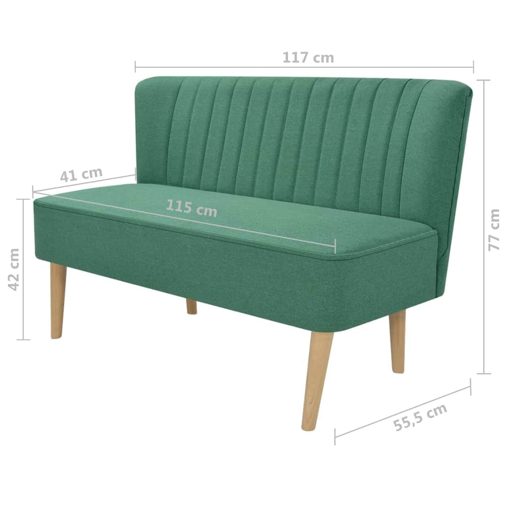 Sofa Fabric  Green