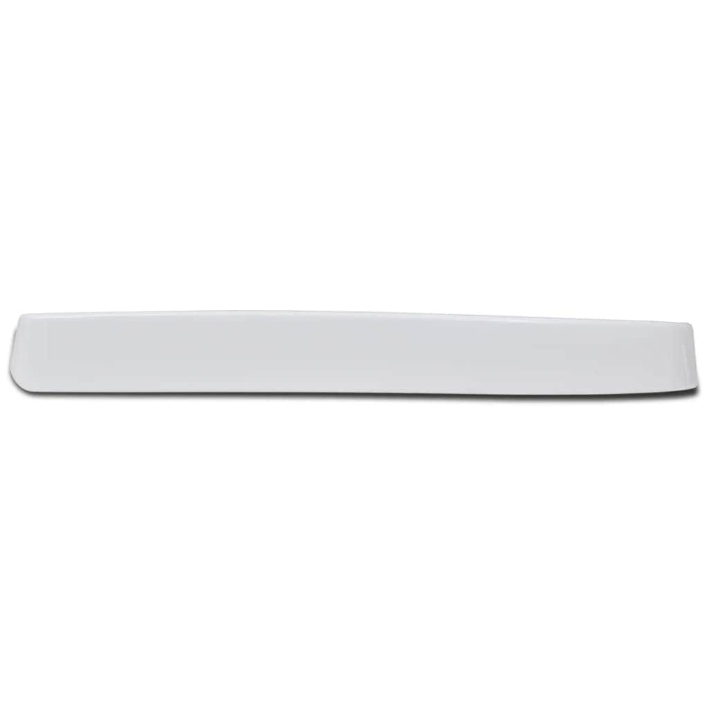 Soft-close Toilet Seat with Quick-release Design White Square