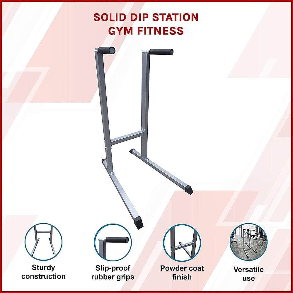 Solid Dip Station for Gym Fitness