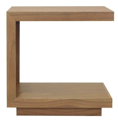 Solid Mindi Lamp Table (Natural)