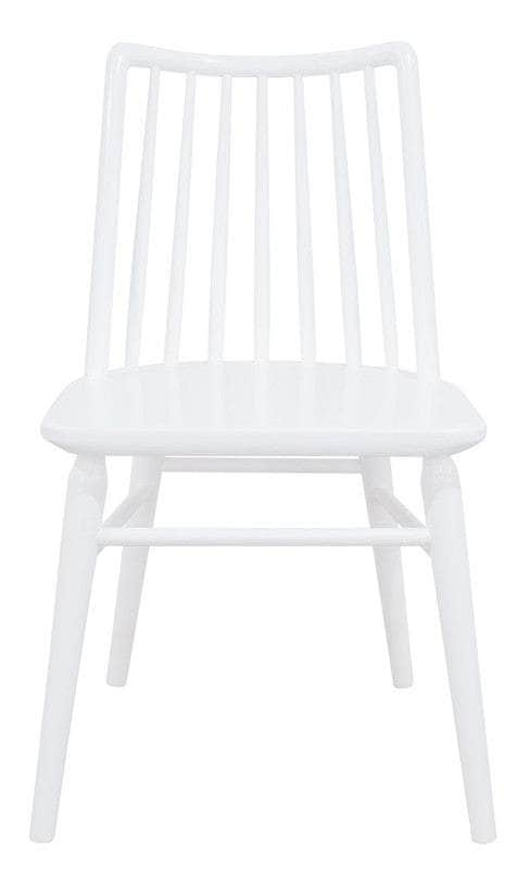 Solid Oak Dining Chair - Set of 2 (White)