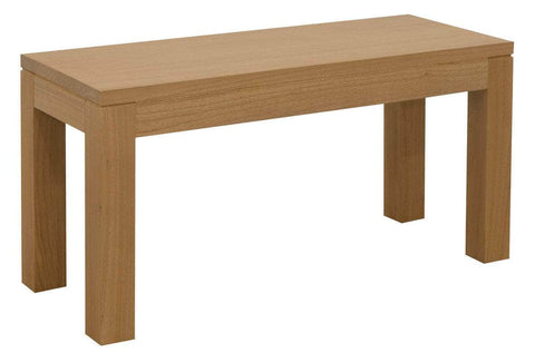 Solid Timber Bench 90 x 35 cm (Natural)