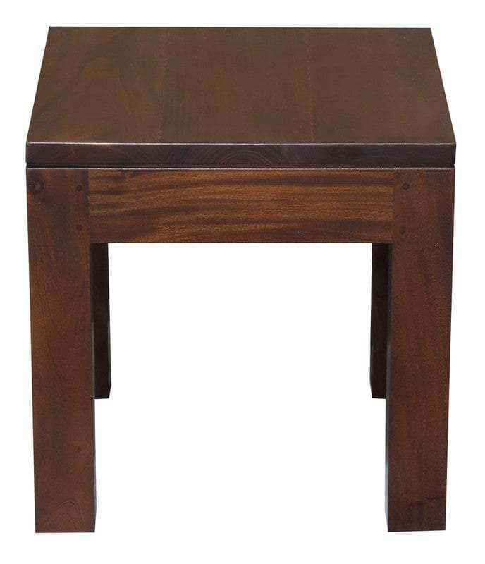 Solid Timber Lamp Table (Mahogany)