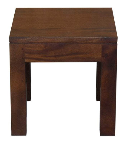 Solid Timber Lamp Table (Mahogany)