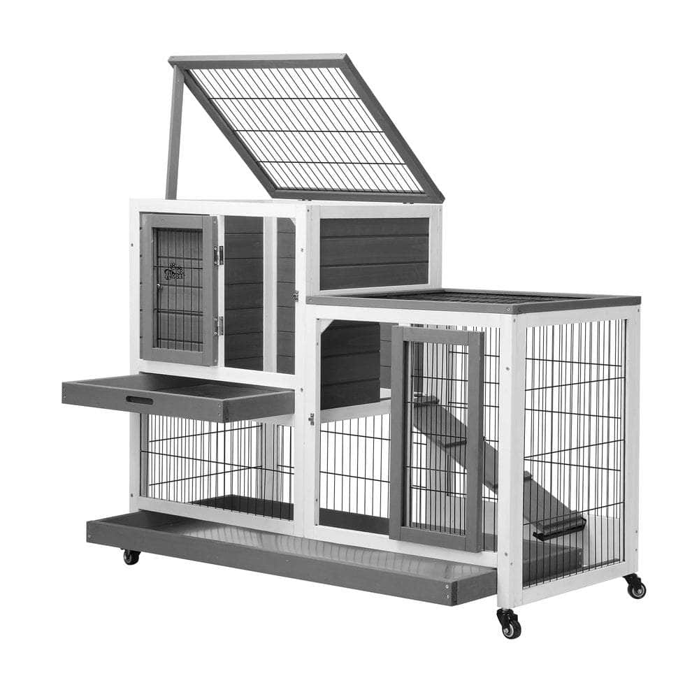 Spacious Alopet Hutch - Ideal Home for Rabbits and Chickens