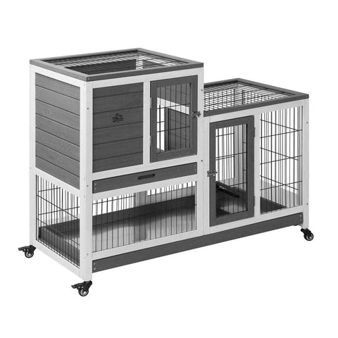 Spacious Alopet Hutch - Ideal Home for Rabbits and Chickens