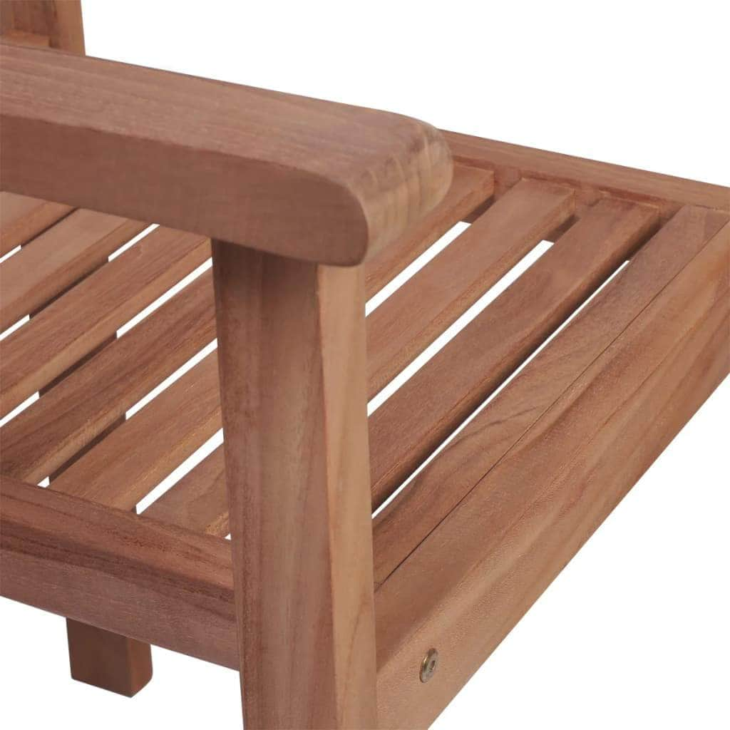 Stackable Garden Chairs 4 pcs Solid Teak Wood