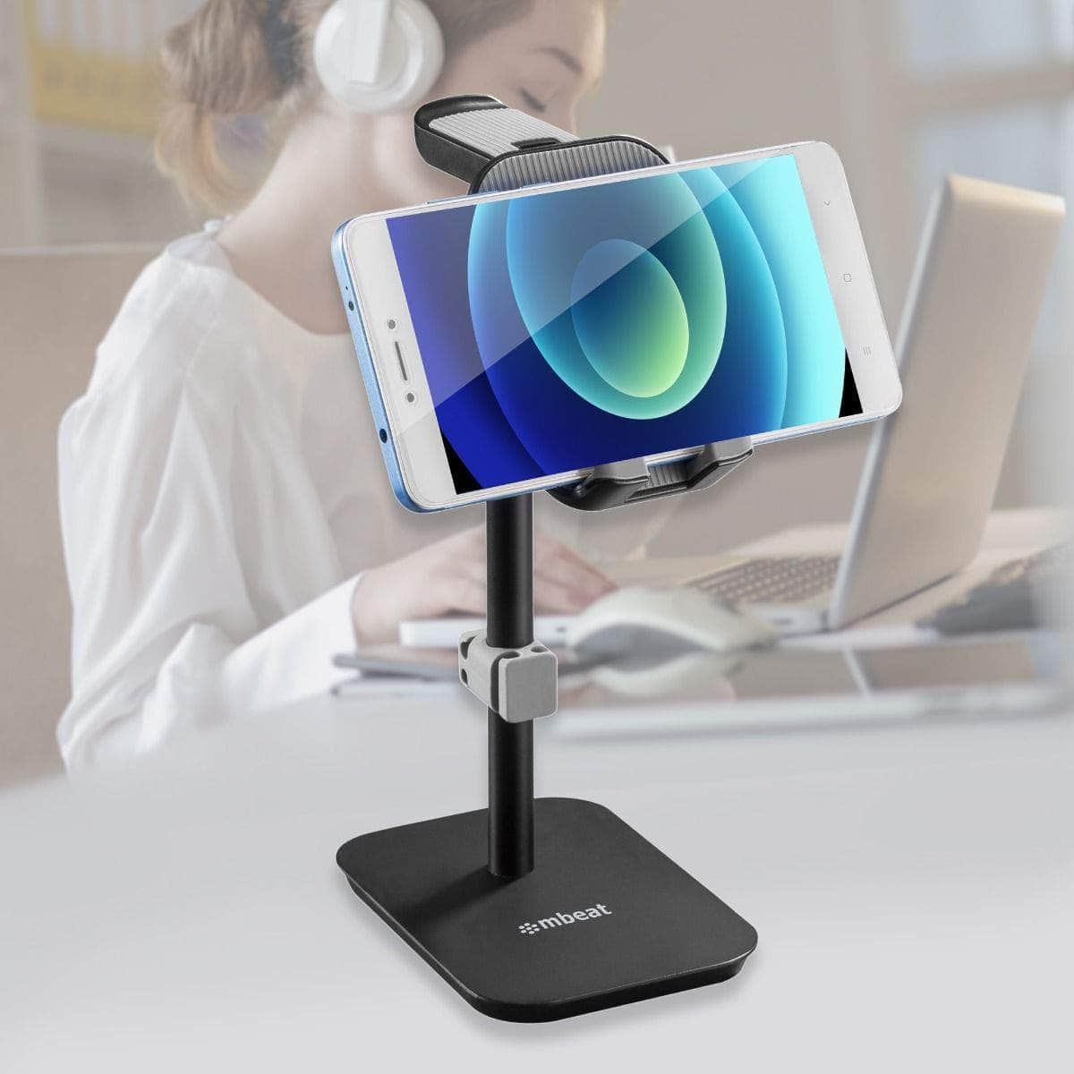 Stage S3 2-In-1 Headphone And Tiltable Phone Holder Stand