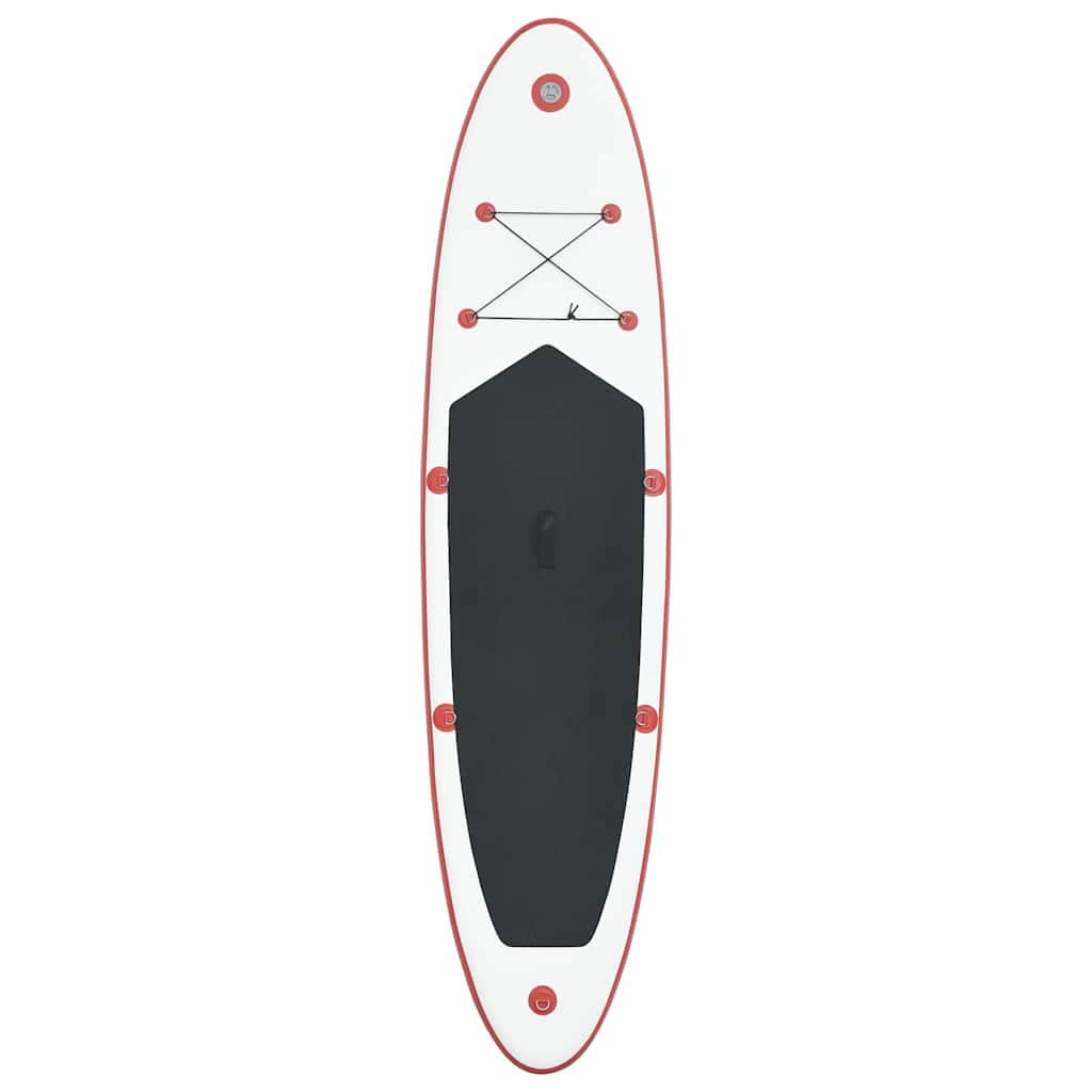 Stand Up Paddle Board Set SUP Surfboard Inflatable Red and White