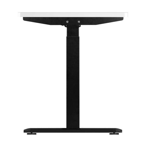 Standing Desk Dual Motor Electric Height Adjustable Sit Stand Table 120cm Black and White