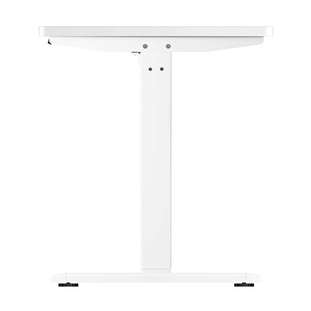 Standing Desk Electric Height Adjustable Motorised Sit Stand Desk 120cm All White