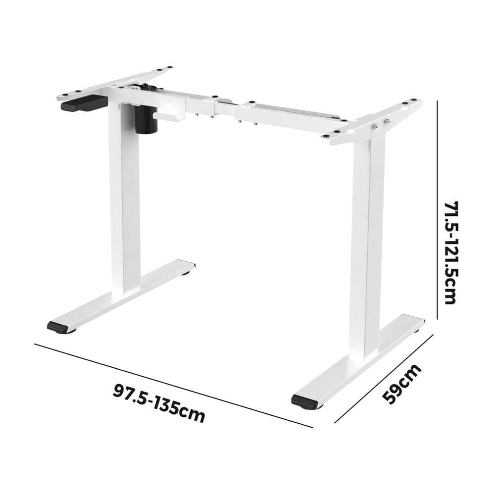 Standing Desk Frame Only Height Adjustable Motorised Sit Stand Table