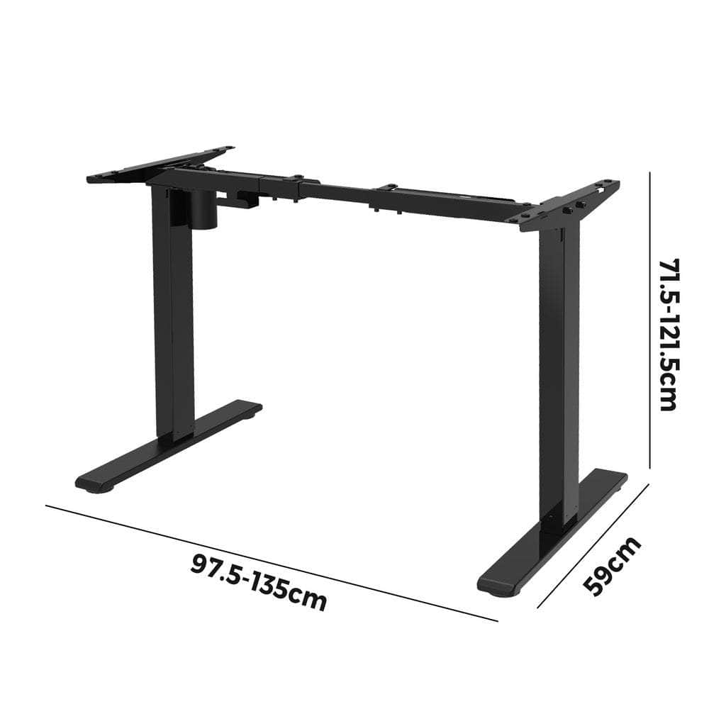 Standing Desk Frame Only Height Adjustable Motorised Sit Stand Table