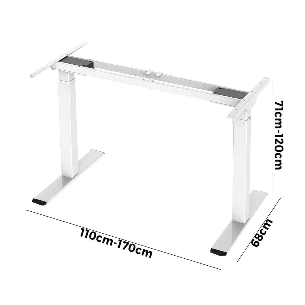 Standing Desk Frame Only Height Adjustable Motorised Sit Stand Table