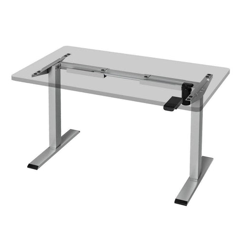 Standing Desk Frame Only Motorised Grey