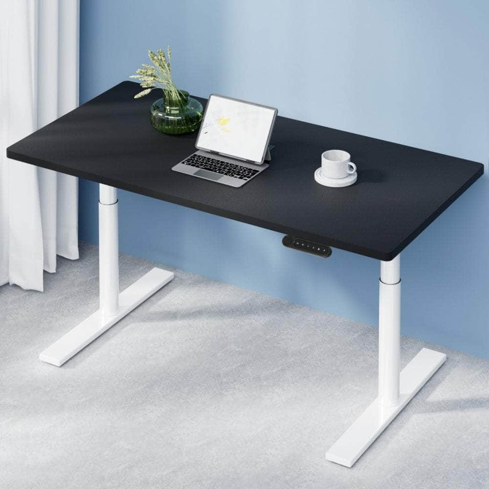 Standing Desk Motorised Electric Dual Motor 120Cm Black