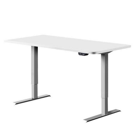 Standing Desk Motorised Height Adjustable Sit Stand Computer Table Office 120cm