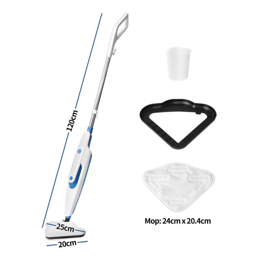 Steam Mop Handheld Cleaners High Pressure Blue