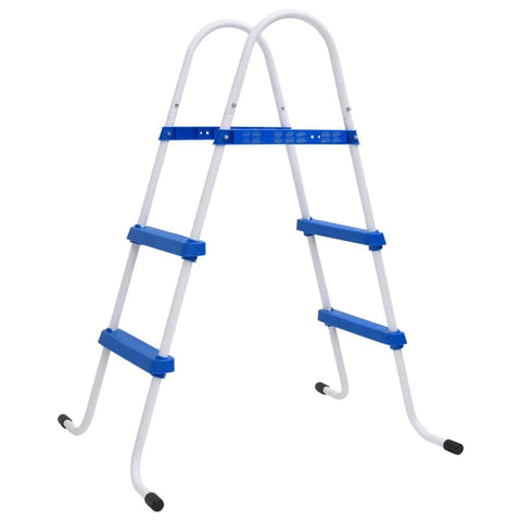 Steel Frame Pool Ladder Non-Slip Steps 86.5 cm