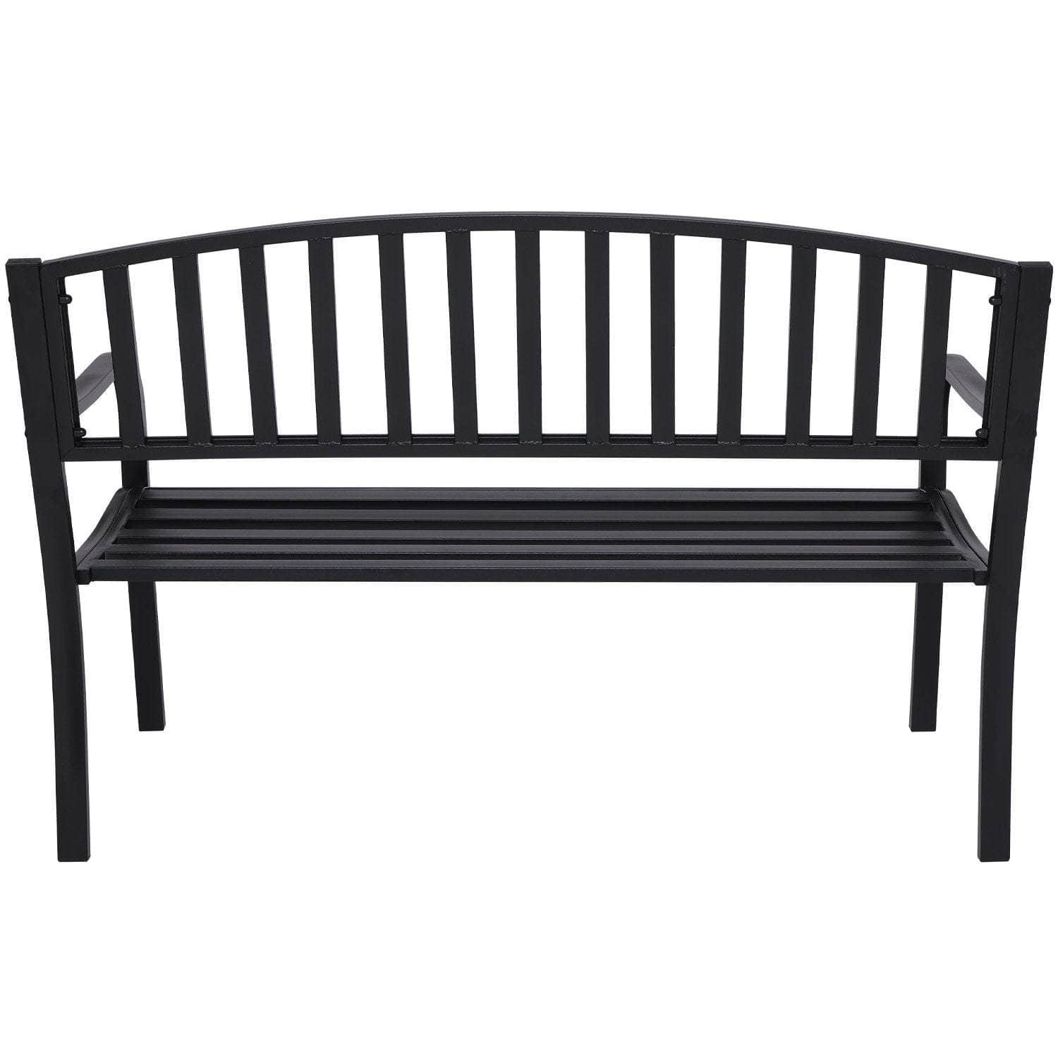 Steel Outdoor Garden Bench - Classic