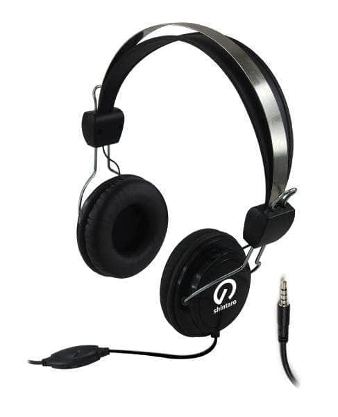 Stereo Headset With Inline Microphone (Single Combo 3.5mm Jack)